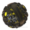 Brinquedo de estimação de bola de cachorro interativa de borracha macia
